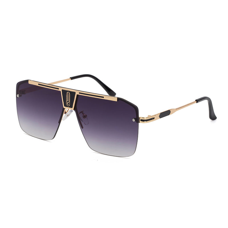 Wholesale PC Large Square Frame Men's Sunglasses